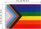 Progress Rainbow Pride Flags Banner String,Small Mini Rainbow Gay LGBT Pennant Flag For Rainbow Party Festival Decorations(50 Feet 38 Flags)